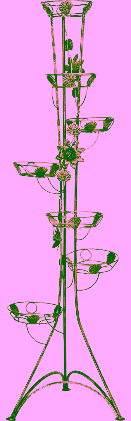 Kwietnik Kolumna 7-ka z różą Model 131A