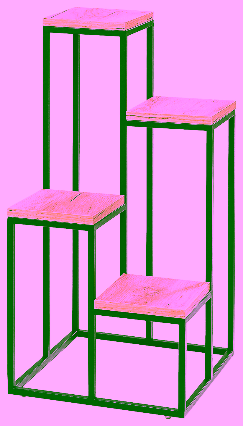 Stojak na 4 kwiaty slim Model 665