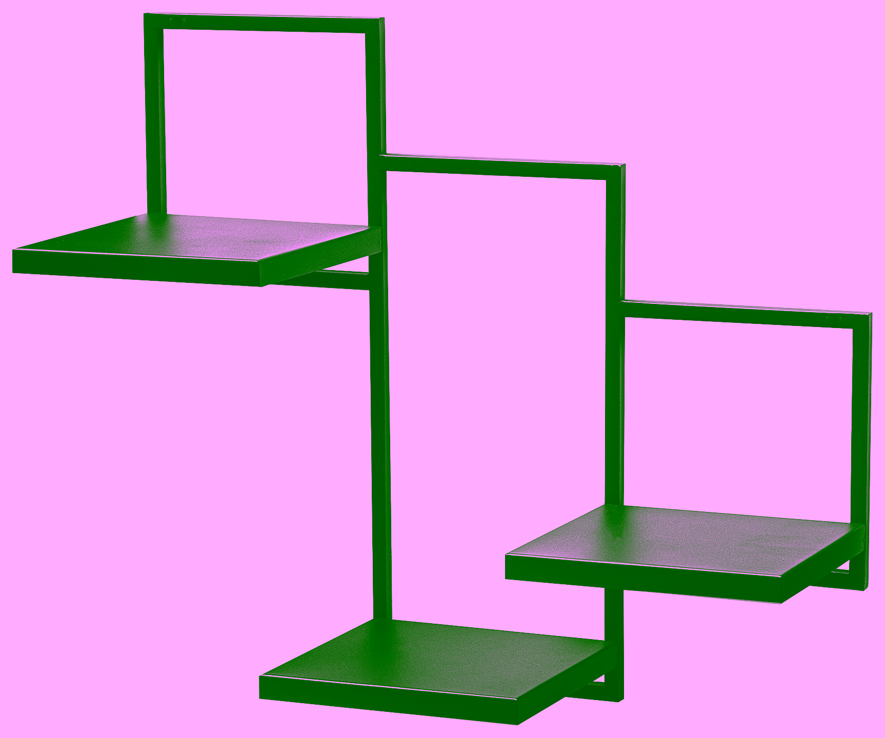 Kwietnik ścienny 3-ka metal Model 679