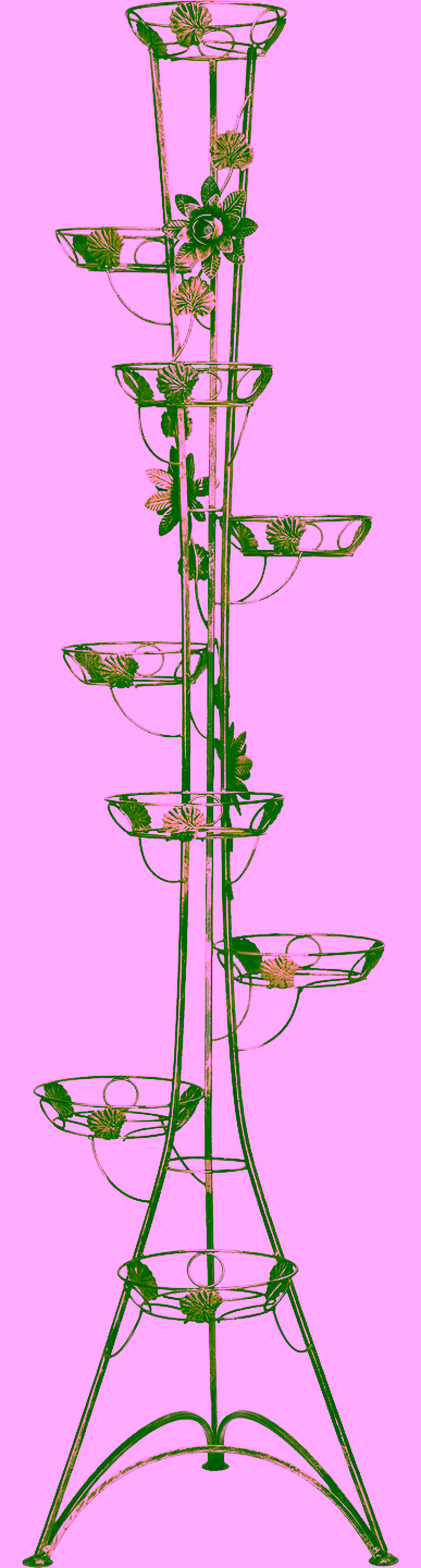 Kwietnik Kolumna 9-ka z różą Model 131C